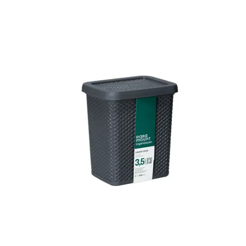 Lixeira Paramount Linea 3.5l Chumbo