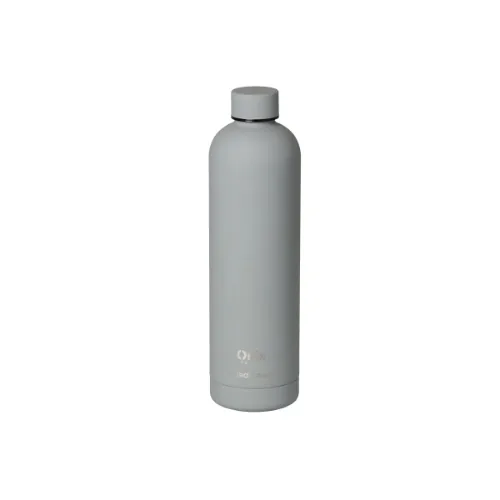 Garrafa Paramount Aco Inox Silicone 1l Cinza