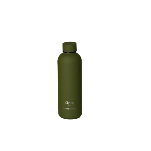 Garrafa Paramount Aco Inox Silicone 1l Verde