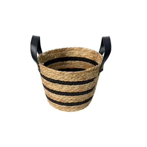 Cesto  Paramount Fibra Algodao 24x18cm Pt 3007