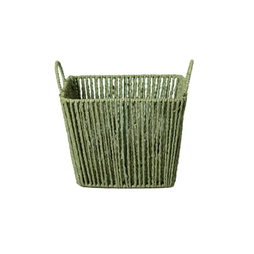 Cesto Paramount Fibra Natural C/alca 25cm Vd 3654