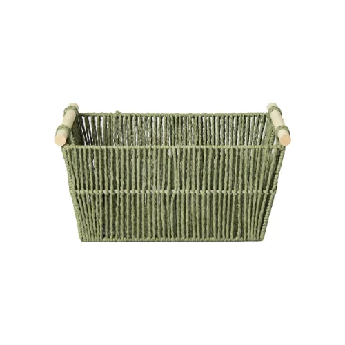 Cesto Paramount Fibra Natural  Bambu 38cm Vd 3665