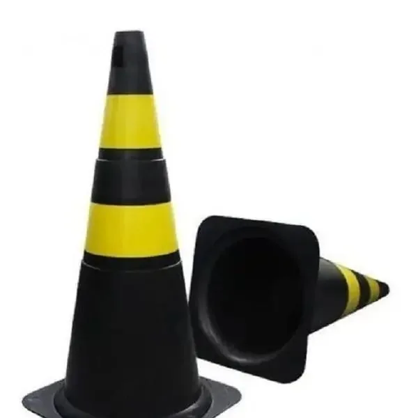 Cone Proteplus Rigido Plt Amarelo/pt 75cm