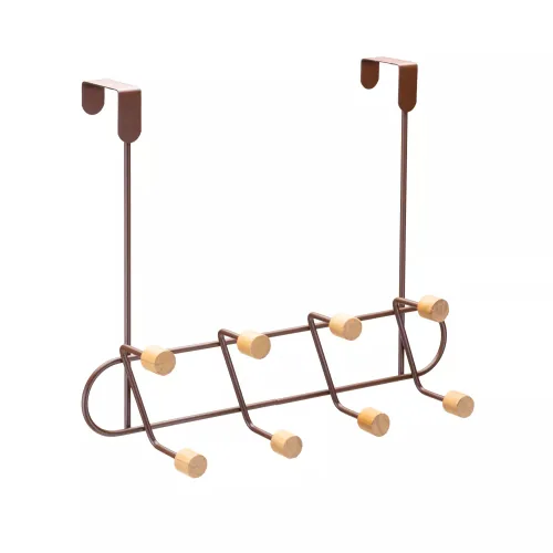 Suporte Arthi P/porta 4 Ganchos Duplo Eco Terra B