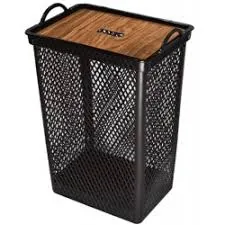 Cesto Telado Tpa Label Madeira 20l  40 X 30 X 26,2