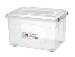 Caixa Top Stock  Organizador Alto 72l  65x44x40cm