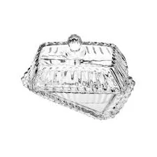 Manteigueira Wolff Geneva Cristal 17x10x11cm