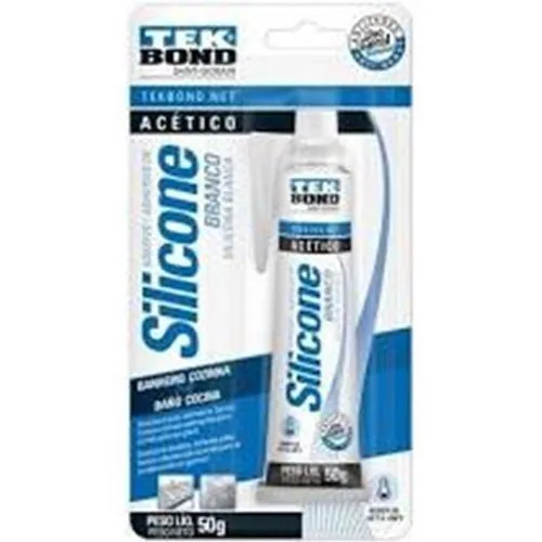 Silicone Tekbond Acet Branco 50g