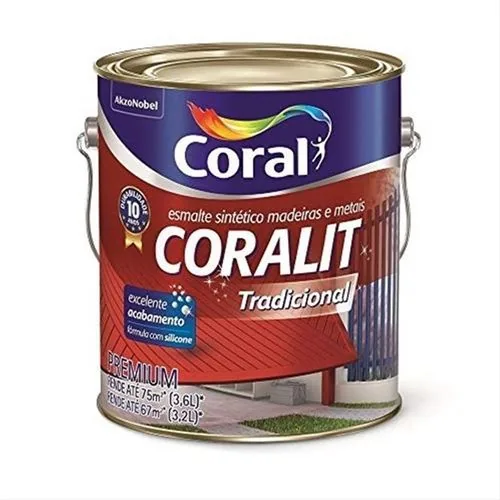 Esmalte Coral Bh. 3600ml Vermelho