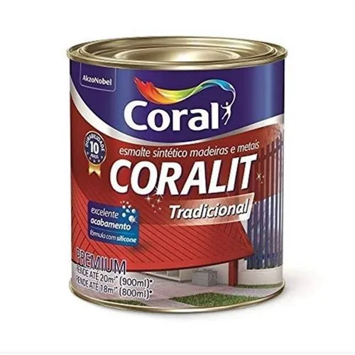 Esmalte Coral Fosco 900ml Pto