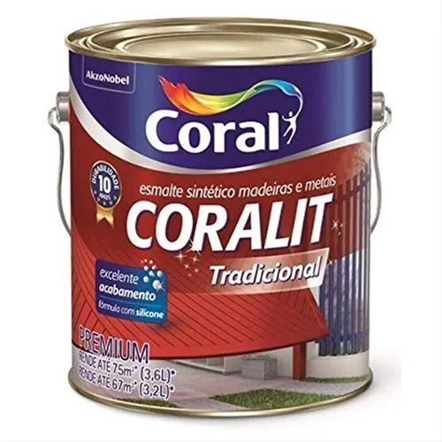 Esmalte Coral Fosco 3600ml Pto
