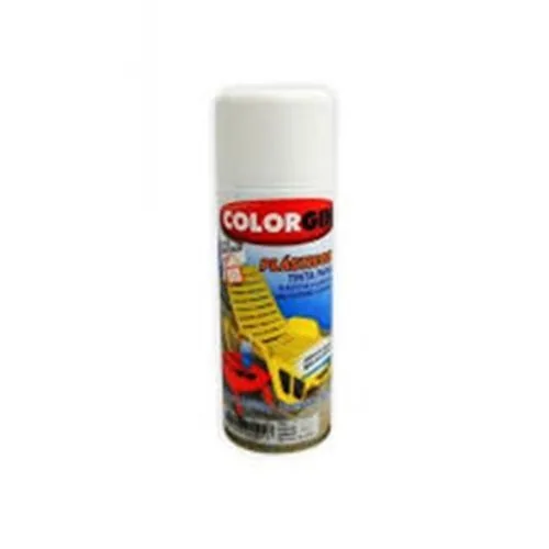 Esmalte Colorgin Plastico Spray Branco 235g 1501