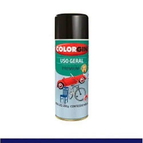 Esmalte Colorgin Uso Geral Pt S Brilho 280g 54021