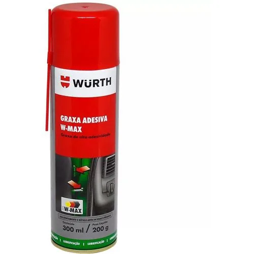 Graxa Wurth Adesiva W-max 300ml