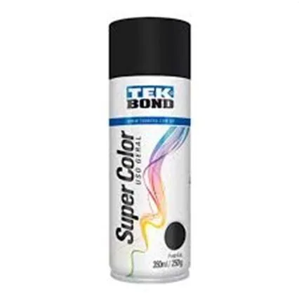 Esmalte Tekbond Uso Geral Pt Fosco 250g