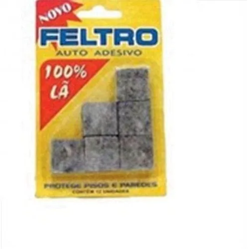 Feltro Sm Hab 30mm Quadrado C/8