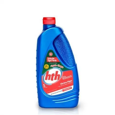 Pisc Solucao Hth Agua Verde Alg Choque 1lt