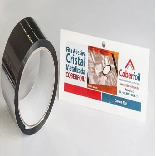 Fita Coberfoil Termica Metalizada 46mm X 50m