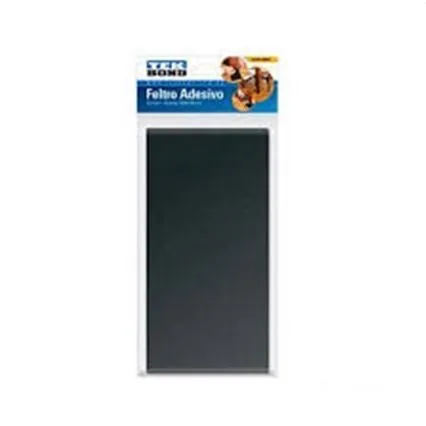 Feltro Tekbond Retangular 200x100 Pt C/1