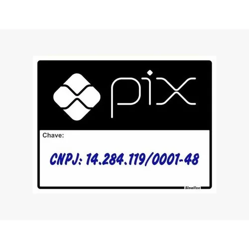 Placa Sinalize 220cd Senha Pix