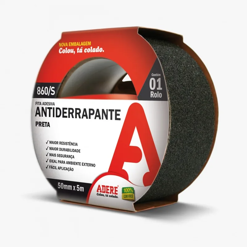 Fita Adere Antiderrapante Pt 50mmx05m 860s