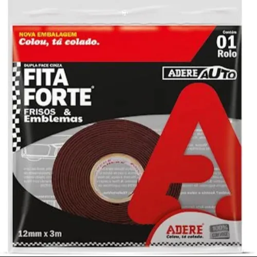 Fita Adere Dupla Face Acrilica Cz 12mmx3m