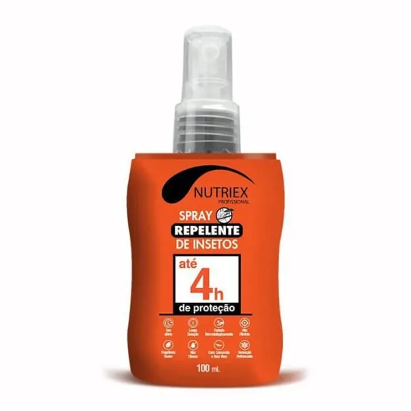 Repelente Nutriex Insetos Spray  Prof 4hrs 100ml