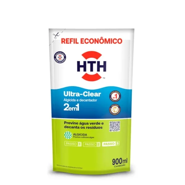 Pisc Ultra-clear Hth Algic E Decantad Refil 900ml