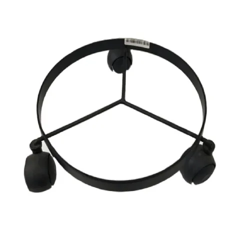 Suporte Iguatemi Vaso C/ Rodizio 31cm Pt 1484