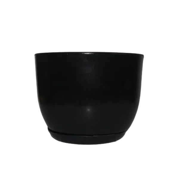 Vaso Minarte Red Bojo 1 Pt C/ Prato