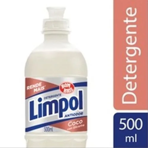 Detergente Bom Bril Limpol Coco 500ml