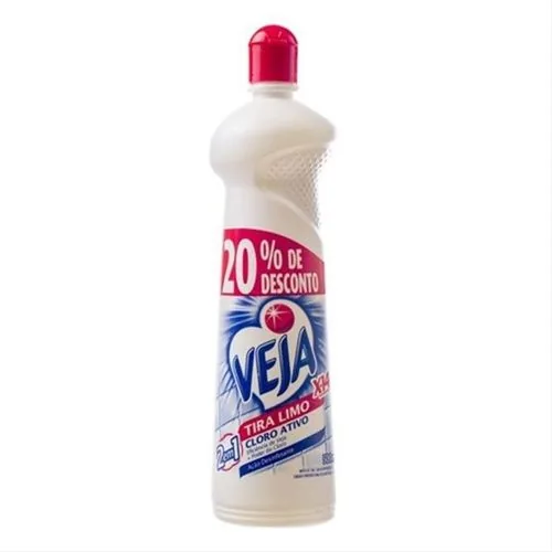 Cloro Veja Ativo X14 Tira Limo 500ml De $29,40 Por