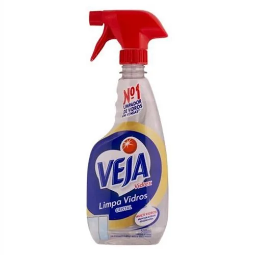 Limpa Veja Vidro Vidrex Cristal Pulv.500ml