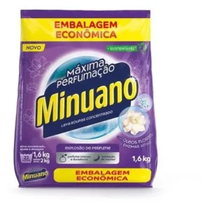 Lava Roupas Minuano Po Roxo Emb Economica 1.6kg