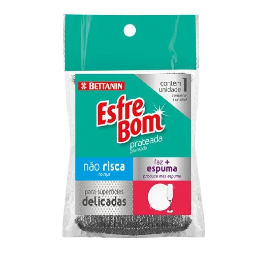 Esponja Esfrebom Prateada