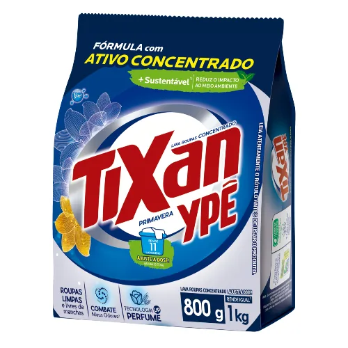 Lava Roupas Tixan Ype Po 800gr Primavera