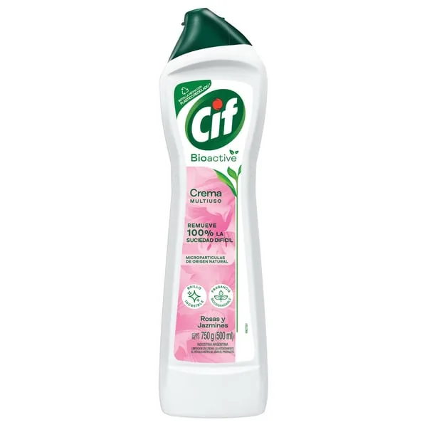 Limpa Cif Multiuso Cremoso Mila Rosas/jasm 450ml
