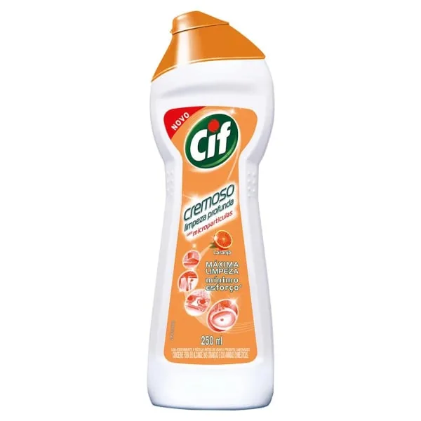 Limpa Cif Saponaceo Cremoso Laranja 250ml