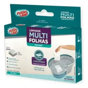 Limpador Flash Limp Multi Folhas Deseng Fresh 15
