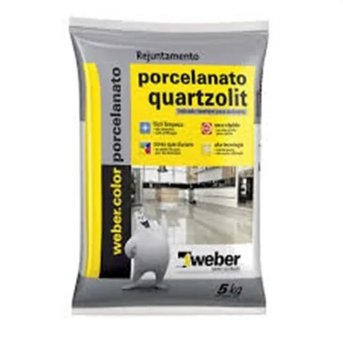 Rejunte Quartzolit Pmg Cinza Platina 5kg