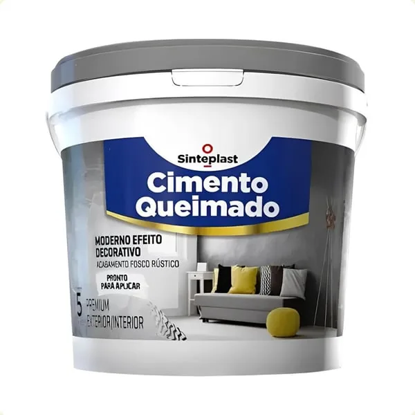 Cimento Sinteplast Queimado Multissuper 5kg Prata