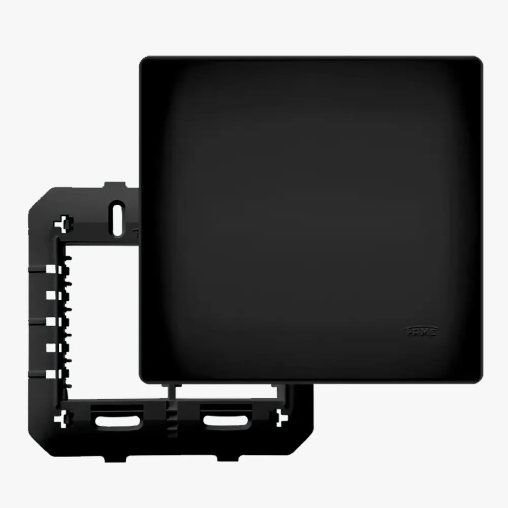 Habitat Fame Placa 4 X 4 Preta Cega C/sup 4077