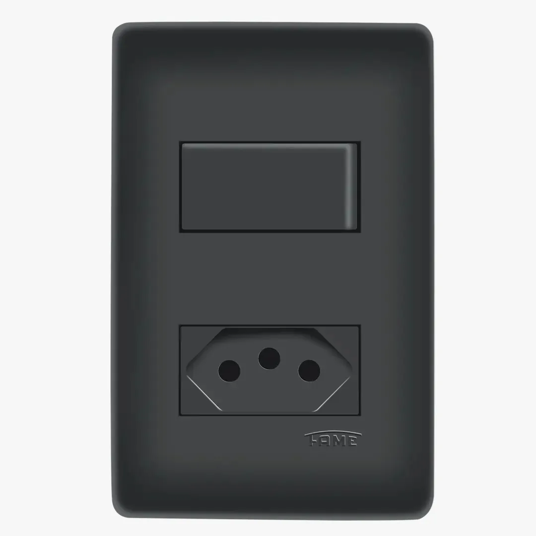 Habitat Fame 1intsimp E 1tom Pt 2p+t 10a/250v 4061