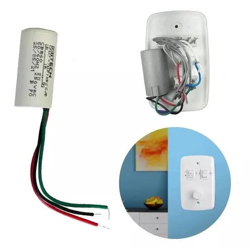 Capacitor Trio 3fios Metalizado 3+7 Uf X 250v