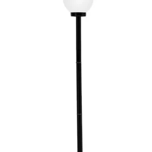 Luminaria Ideal Alum Poste Pa-1015 C/globo Polieti