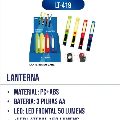 Lanterna Luatek C/ima Lt-419