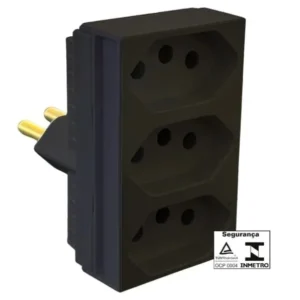 Pino Ilumi 12320 Adapt 3 Saidas 2p+t 20a Pt 250v