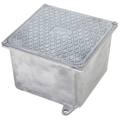 Caixa Wetzel Passagem Cp-1010-6 Alu Sem Pintura