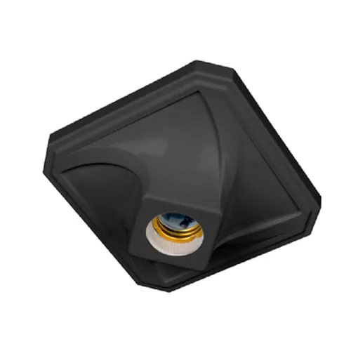 Plafonier Kin Ligth Quad C/ Soquete E-27 Porc Pt