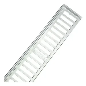 Grelha Hicaro Alum Retang 10×100 C/ Suporte